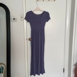 Unbranded Women's Purple and Blue Dress